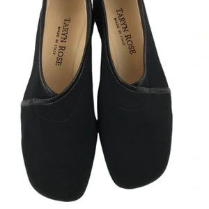 Taryn Rose Black Stretch Shoes